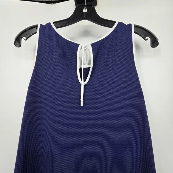 Tommy Bahama Island Cays Cabana flounce Dress Women's XL Navy Beach Coverup EUC - Picture 9 of 11